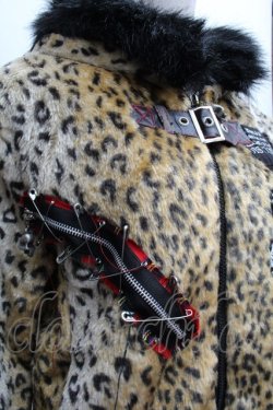 画像5: MAD / ねこみみレオパードファージャケット   S-25-12-13-029-PU-JA-HR-ZS