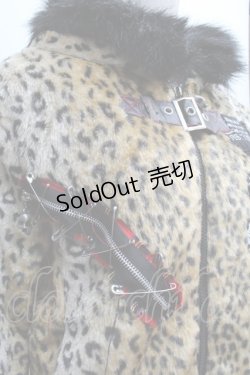 画像5: MAD / ねこみみレオパードファージャケット   S-25-12-13-029-PU-JA-HR-ZS