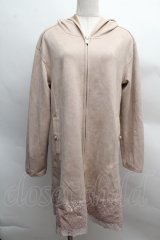 axes femme / 裾レースロングパーカー   S-25-12-13-031-AX-TO-HR-ZS