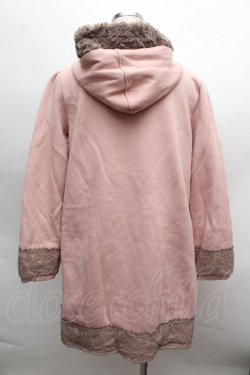 画像2: axes femme / シルエットプリント裏起毛ワンピース  ピンク S-25-12-13-032-AX-OP-HR-ZS