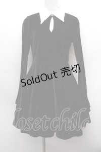 KILLSTAR / ベロアワンピース  黒 S-25-12-13-037-PU-OP-AS-ZS