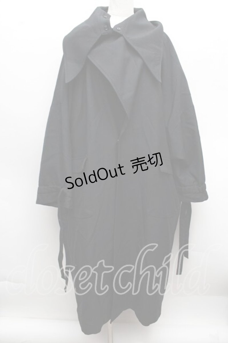 画像1: alice auaa / ショートスリーブロングジャケット  黒 S-25-12-13-038-AA-JA-AS-ZS (1)