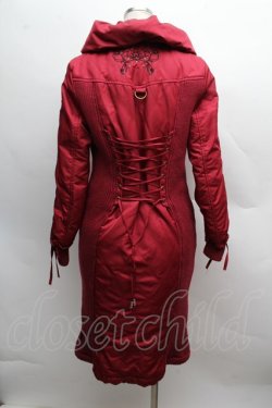 画像2: Ozz On / リブ切替ダウンジャケット  赤 S-25-12-13-040-OO-JA-HR-ZS