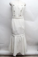 Ank Rouge / ラメツイードジャンパースカート  オフ S-25-12-13-041-CA-OP-AS-ZS