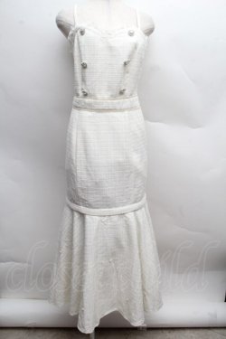 画像1: Ank Rouge / ラメツイードジャンパースカート  オフ S-25-12-13-041-CA-OP-AS-ZS