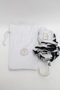 m petit by misako / 晴雨兼用折りたたみ傘  白 S-25-12-15-001-LO-ZA-HR-ZS