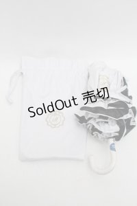 m petit by misako / 晴雨兼用折りたたみ傘  白 S-25-12-15-001-LO-ZA-HR-ZS