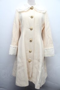 Innocent World / リボンクラウンレースコート  アイボリー S-25-12-15-045-IW-CO-HR-ZS