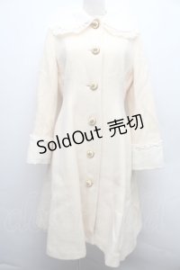 Innocent World / リボンクラウンレースコート  アイボリー S-25-12-15-045-IW-CO-HR-ZS