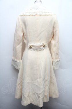 画像2: Innocent World / リボンクラウンレースコート  アイボリー S-25-12-15-045-IW-CO-HR-ZS