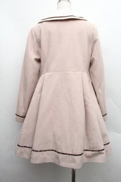 画像2: Amavel / リボン付セーラーカラーコート  ベージュ S-25-12-15-047-CA-CO-HR-ZS
