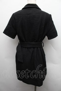 画像2: EATME / テーラードミニワンピース S 黒 S-25-12-15-054-LO-OP-AS-ZS