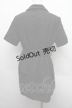 画像2: EATME / テーラードミニワンピース S 黒 S-25-12-15-054-LO-OP-AS-ZS