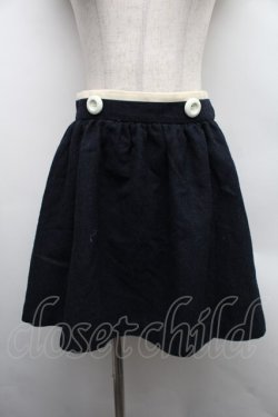 画像1: MILK / ツィーディースカート  紺 S-25-12-15-057-ML-SK-AS-ZS