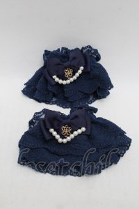 LOLITA / お袖とめ  紺 S-25-12-15-004-LO-ZA-AS-ZS