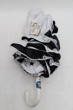 画像3: m petit by misako / 晴雨兼用折りたたみ傘  白 S-25-12-15-001-LO-ZA-HR-ZS