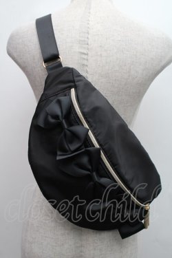 画像2: m petit by misako / TT*AM*リボンBB  黒 S-25-12-15-010-LO-BG-HR-ZS