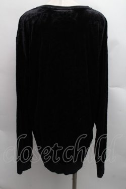 画像2: KILL STAR / ベロアロングトップス  黒 S-25-12-15-011-SL-OP-AS-ZS