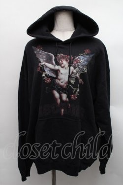 画像1: MILKBOY / DISORDER ANGEL HOODIE M 黒 S-25-12-15-013-MB-TO-AS-ZS