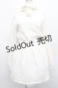 Swankiss / ハイネックニットワンピース  オフ S-25-12-15-022-CA-OP-HR-ZS