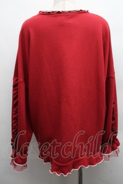 画像2: axes femme / ホイップハートトレーナー  赤 S-25-12-15-024-AX-TS-AS-ZS