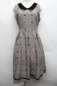 axes femme POETIQUE / クラウンフロッキージャンスカ  黒 S-25-12-15-028-AX-OP-HR-ZS