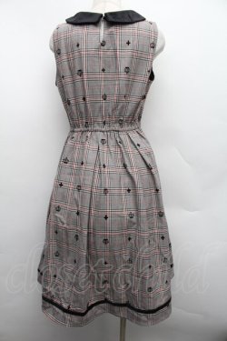 画像2: axes femme POETIQUE / クラウンフロッキージャンスカ  黒 S-25-12-15-028-AX-OP-HR-ZS