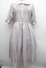 m petit by misako / NINA'sコラボワンピース M ピンクベージュ S-25-12-15-032-LO-OP-AS-ZS