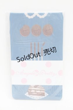 画像1: Angelic Pretty / Cream Cookie Paradeオーバーニー  ブルー S-25-12-16-001-AP-ZA-AS-ZS