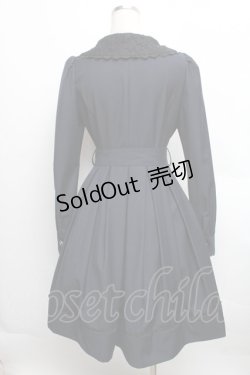 画像2: Sheglit / Margueriteタックワンピース  紺 S-25-12-16-034-EL-OP-AS-ZS