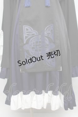 画像5: IRO+IRO / たっぷりフリルのキョンシーワンピース L-LL ネイビー S-25-12-16-035-LO-OP-SZ-ZS