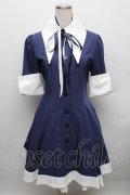 ATELIER BOZ //キャロルワンピースネオ  ブルー S-25-12-16-037-EL-OP-AS-ZS
