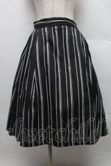 The Gabriel Chelsea / レジメンスカート  黒 S-25-12-16-039-PU-SK-AS-ZS