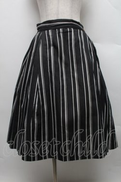 画像1: The Gabriel Chelsea / レジメンスカート  黒 S-25-12-16-039-PU-SK-AS-ZT521