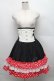 画像1: ATELIER PIERROT / コルセットスカート・ミニーマウス  黒ｘ赤 S-25-12-16-040-EL-SK-AS-ZT520 (1)