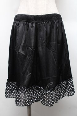 画像1: 【SALE】MARBLE / ペチパンツ  黒 S-25-12-16-041-GO-PA-AS-ZT521