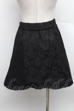 画像2: 【SALE】ALGONQUINS / チャイナボタン配色ZIPスカート  ブラック×レッド S-25-12-16-043-AL-SK-OW-ZT520