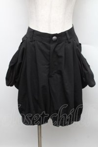 BPN / バルーンショートパンツ  黒 S-25-12-16-044-GO-PA-AS-ZS