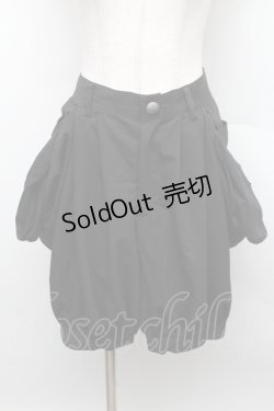 画像1: 【SALE】BPN / バルーンショートパンツ  黒 S-25-12-16-044-GO-PA-AS-ZT520