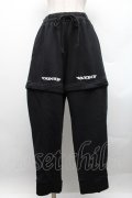KRY CLOTHING / スウェットパンツ  黒 S-25-12-16-045-EL-PA-AS-ZS