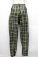 画像2: Perla nell' ostrica / チェックパンツ  グリーンｘイエロー S-25-12-16-049-EL-PA-AS-ZS (2)