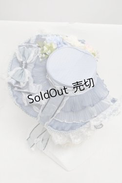 画像3: Elpress L / ボンネットハット  サックス S-25-12-16-006-PU-AC-AS-ZS