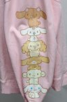 画像4: 【SALE】Candy Stripper / CINNAMOROLL BIG SWEAT  ピンク S-25-12-16-008-PU-BL-HR-ZT521 (4)