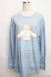 Candy Stripper / CINNAMOROLL TEE  ブルー S-25-12-16-010-PU-BL-HR-ZS