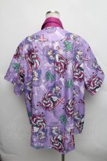 画像2: 【SALE】ACDC RAG / メンヘラチャンシャツ  パープル S-25-12-16-012-PU-TO-HR-ZT522 (2)