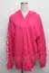 画像1: 【SALE】KRY CLOTHING / 「SENNOU」ジップパーカー  ピンク S-25-12-16-013-EL-BL-HR-ZT522 (1)