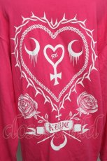 画像3: 【SALE】KRY CLOTHING / 「SENNOU」ジップパーカー  ピンク S-25-12-16-013-EL-BL-HR-ZT522 (3)