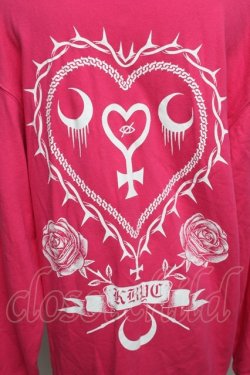 画像3: 【SALE】KRY CLOTHING / 「SENNOU」ジップパーカー  ピンク S-25-12-16-013-EL-BL-HR-ZT522