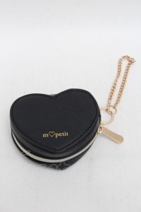 m petit by misako / ケース付きエコバッグ  黒 S-25-12-16-003-LO-ZA-HR-ZS