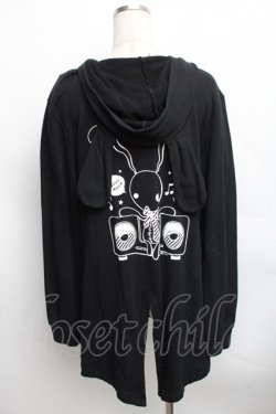 画像2: PUTUMAYO / 猫耳フードパーカー  黒 S-25-12-16-018-PT-TO-AS-ZS